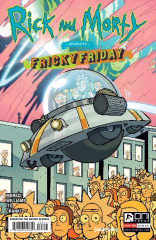 Rick and Morty Presents Fricky Friday #1 (Williams Cover)