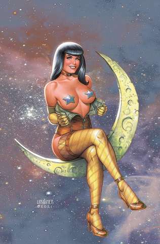 Bettie Page and The Curse of the Banshee #4 (Linsner Virgin Cover)