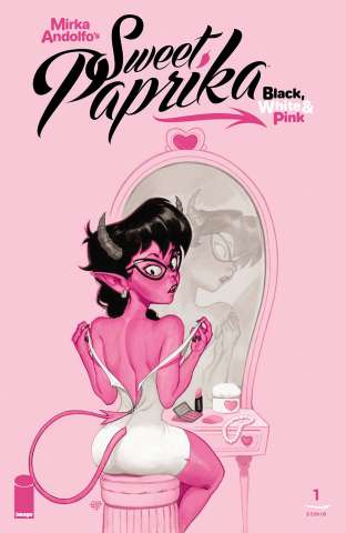 Sweet Paprika: Black, White & Pink (Cover E)