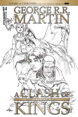 A Game of Thrones: A Clash of Kings #14 (15 Copy Rubi B&W Cover)