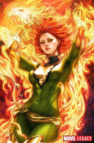 Phoenix Resurrection #1 (Artgerm Green Virgin Cover)