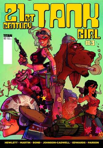 21st Century Tank Girl #3 (Parson Cover)
