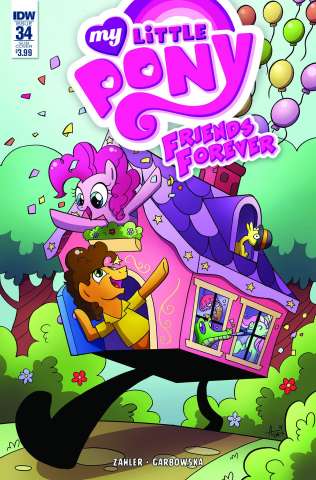 My Little Pony: Friends Forever #34 (Subscription Cover)