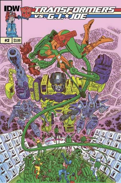 Transformers vs. G.I. Joe #2 (10 Copy Cover)