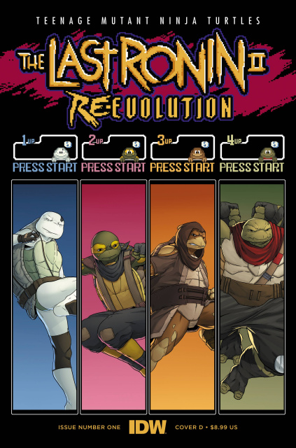 Teenage Mutant Ninja Turtles: The Last Ronin II - Re-Evolution #1 (Delgado Cover)
