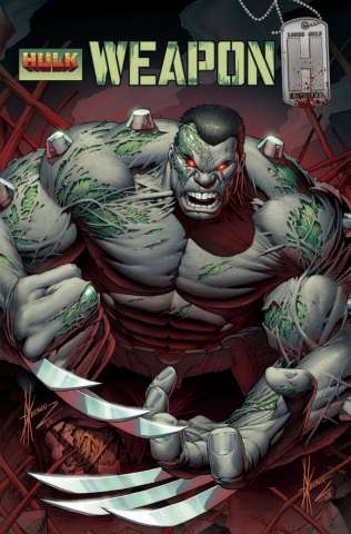 Weapon H #1 (Keown Hulk Homage Cover)