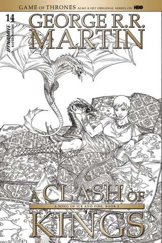 A Game of Thrones: A Clash of Kings #14 (10 Copy Miller B&W Cover)