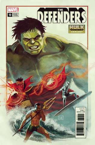 The Defenders #10 (Hulk Cover)