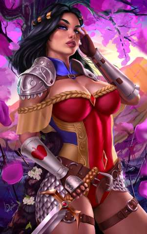 Grimm Fairy Tales #89 (Tristan Thompson Cover)