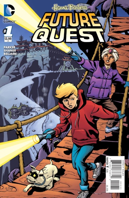 Future Quest #1 (Jonny Quest Cover)
