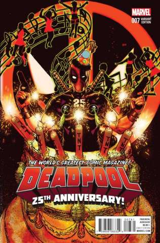Deadpool #7 (Harris Deadpool 25th Anniversary Cover)