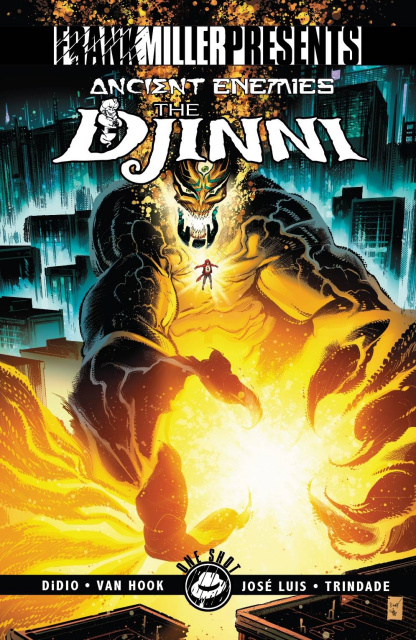 Ancient Enemies: The Djinni #1 (Monster Cover)