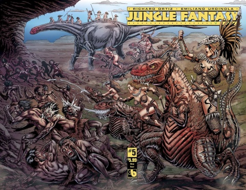 Jungle Fantasy: Ivory #5 (Wrap Cover)
