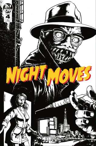 Night Moves #4 (10 Copy Burnham Cover)