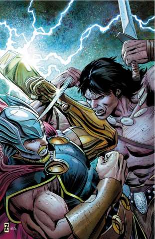 Thor #8 (Zircher Conan Cover)