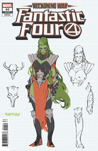 Fantastic Four #40 (Silva Concept Art Cover)