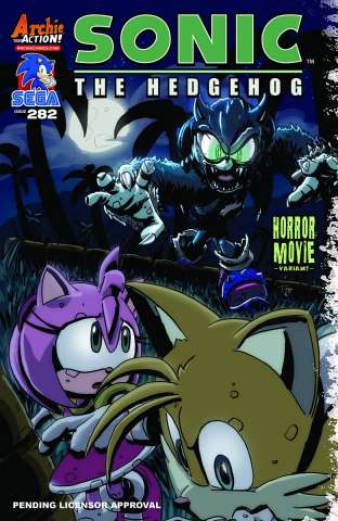 Sonic the Hedgehog #282 (T.Rex Cover)