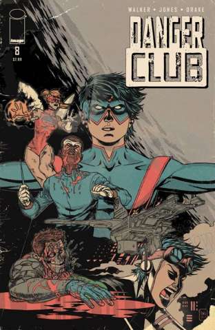 Danger Club #8 (Alternative Ending Cover)