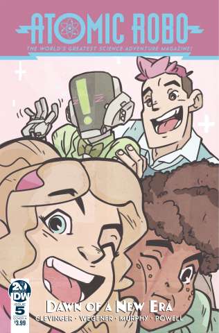 Atomic Robo and the Dawn of a New Era #5 (Wegener Cover)