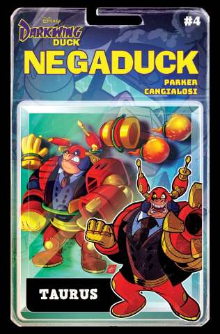 Negaduck #4 (Action Figure Cover)