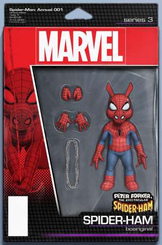Spider-Man Annual #1 (Christopher Action Figure Cover)
