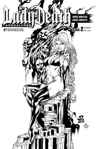 Lady Death: Apocalypse #2 (Premium Pure Art Cover)