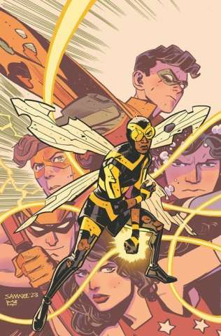 World's Finest: Teen Titans #4 (Chris Samnee Cover)