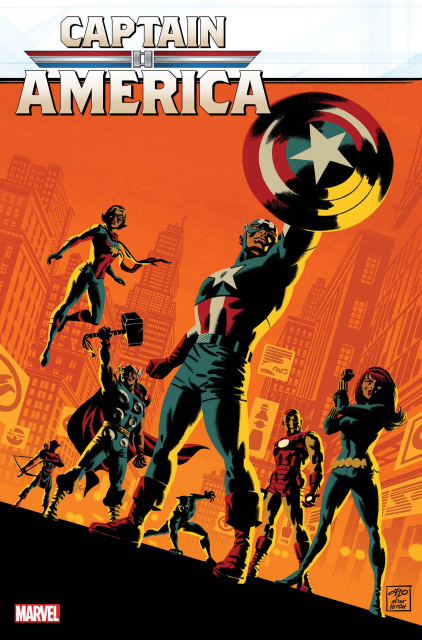 Captain America #1 (Michael Cho Avengers 60th Anniversary Cover)