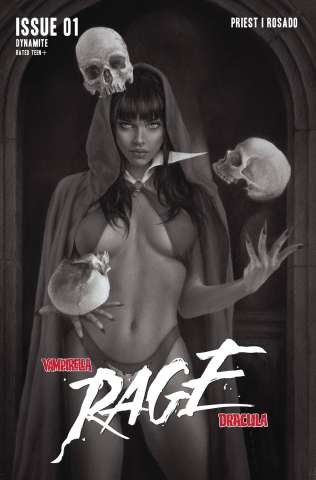 Vampirella / Dracula: Rage #1 (15 Copy Celina Line Art Cover)