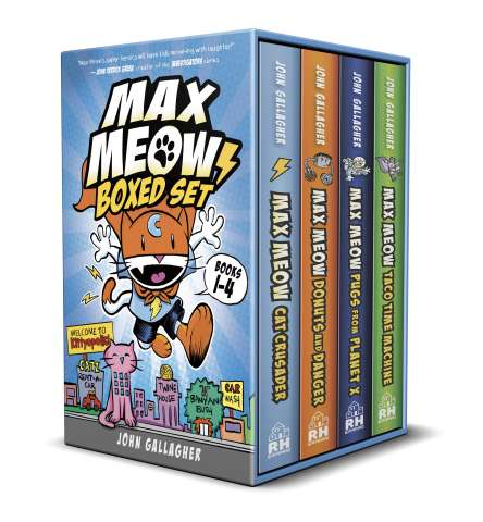Max Meow: Welcome to Kittyopolis (Box Set)