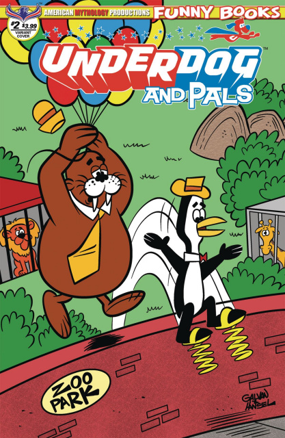 Underdog and Pals #2 (Galvon Over the Wall Cover)