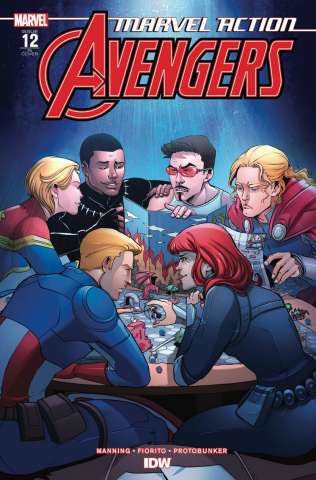 Marvel Action: Avengers #12 (10 Copy Vieceli Cover)