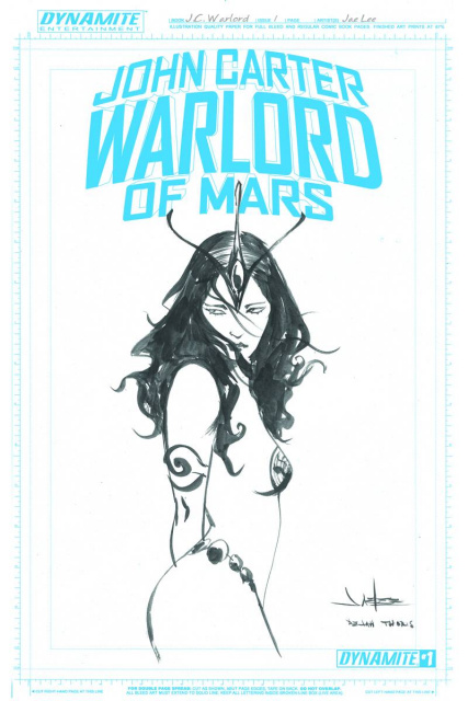 John Carter: Warlord of Mars #1 (30 Copy Lee Art Board Cover)
