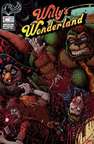 Willy's Wonderland Prequel #2 (Hasson & Haeser Cover)