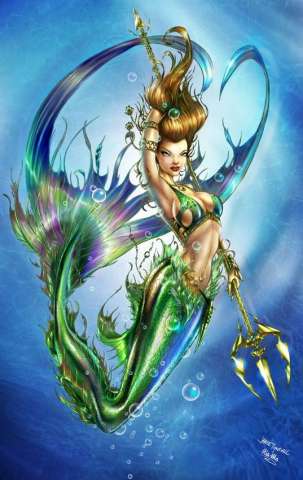 Grimm Fairy Tales: The Little Mermaid #1 (Tyndall Cover)