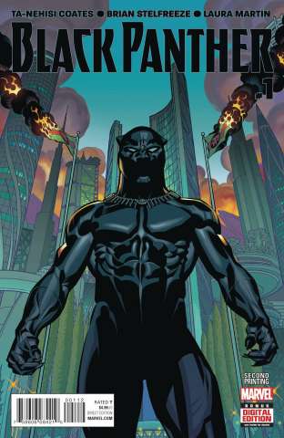 Black Panther #1 (Stelfreeze 2nd Printing)