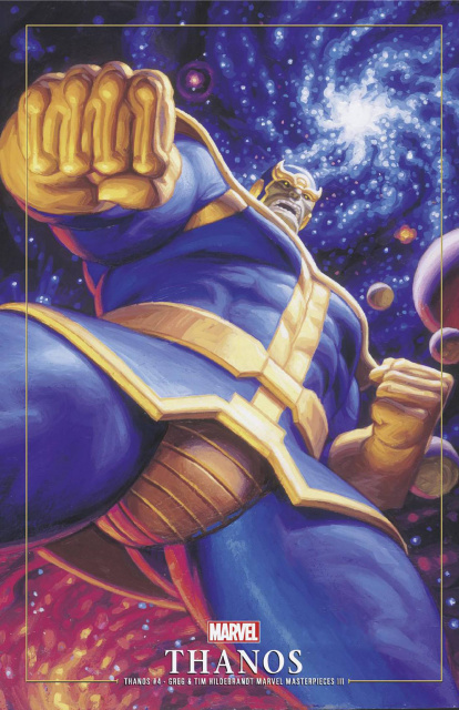 Thanos #4 (Hildebrandt Thanos MMP III Cover)