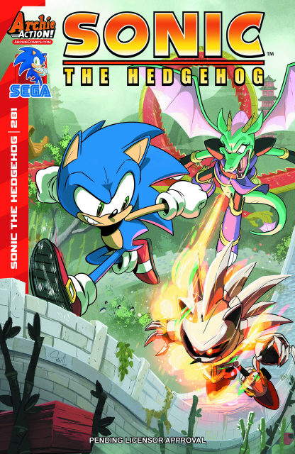 Sonic the Hedgehog #281 (Hesse Cover)