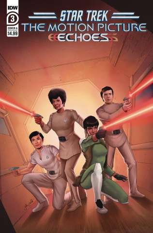 Star Trek: Echoes #3 (Bartok Cover)