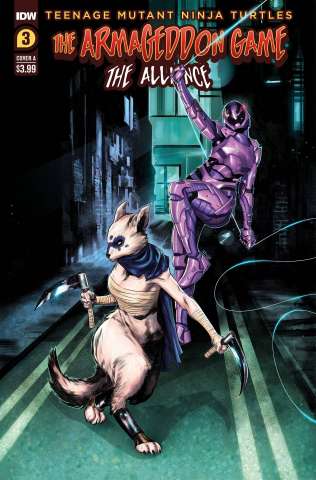 Teenage Mutant Ninja Turtles: The Armageddon Game - The Alliance #3 (Mercado Cover)