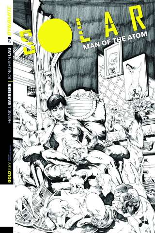 Solar: Man of the Atom #9 (25 Copy Lau B&W Cover)
