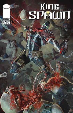 King Spawn #37 (Barends Cover)