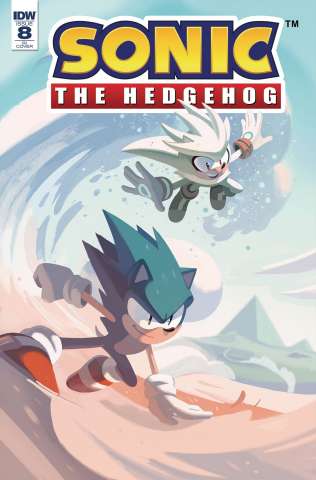 Sonic the Hedgehog #8 (10 Copy Foudraine Cover)