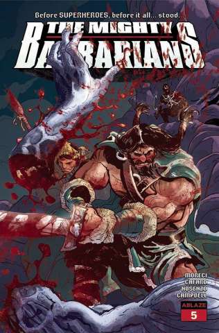 The Mighty Barbarians #5 (Emanuele Gizzi Cover)