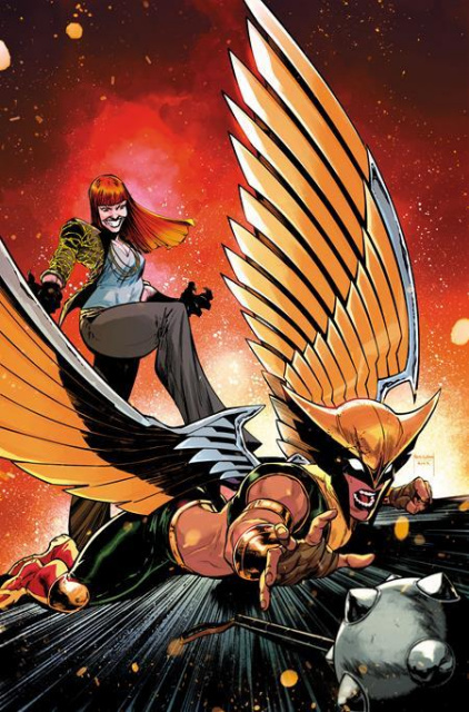 Hawkgirl #5 (Amancay Nahuelpan Cover)