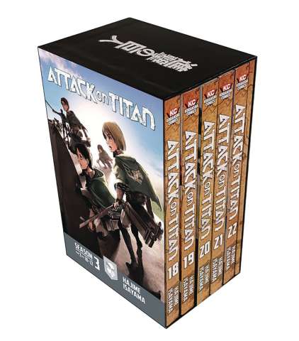 Attack on Titan, Season Three Vol. 2 (Box Set)