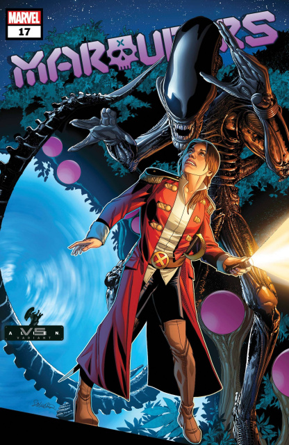 Marauders #17 (Larroca Marvel vs. Alien Cover)
