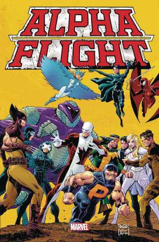 Alpha Flight #2 (Dan Panosian Homage Cover)