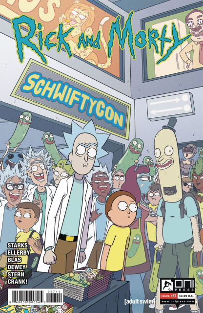 Rick and Morty #57 (Ellerby Cover)