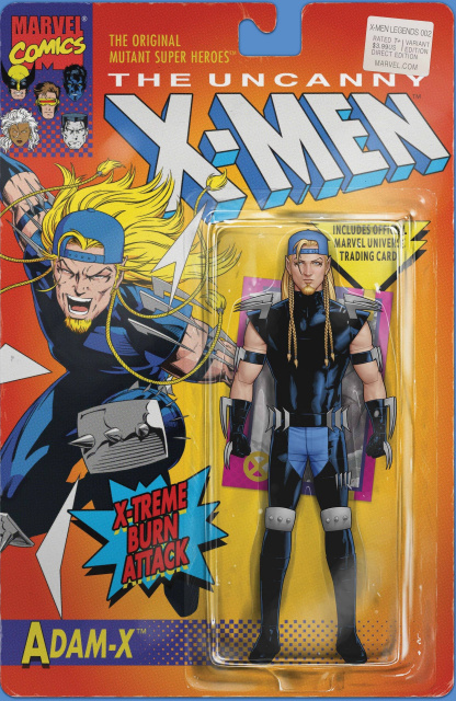X-Men Legends #2 (Christopher Action Figure Cover)
